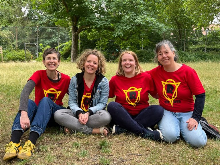 Unser Team: Sabine, Katrin, Jeannette und Tanja
